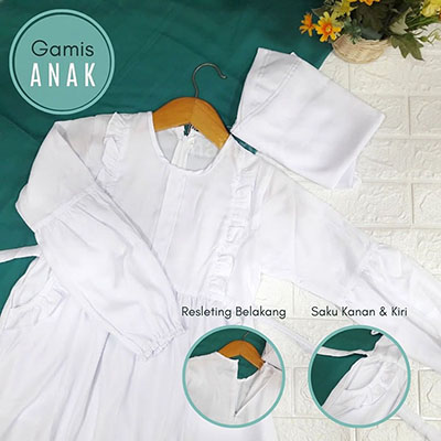gamis setelan anak katun 2 gamis setelan anak katun 2