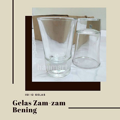 gelas zam zam bening_2 gelas zam zam bening_2