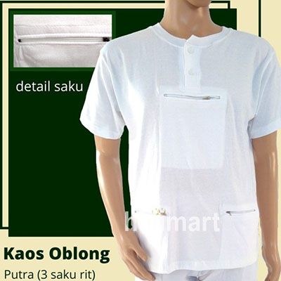 kaos oblong putra
