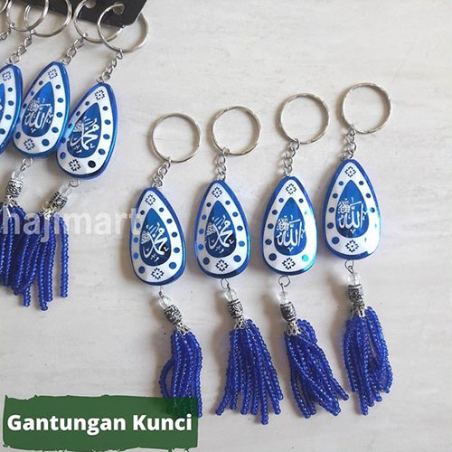Gantungan Kunci Biru Plastik 3 Gantungan Kunci Biru Plastik 3
